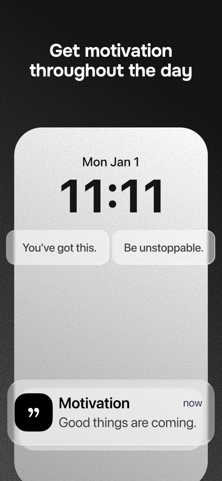 Motivation app